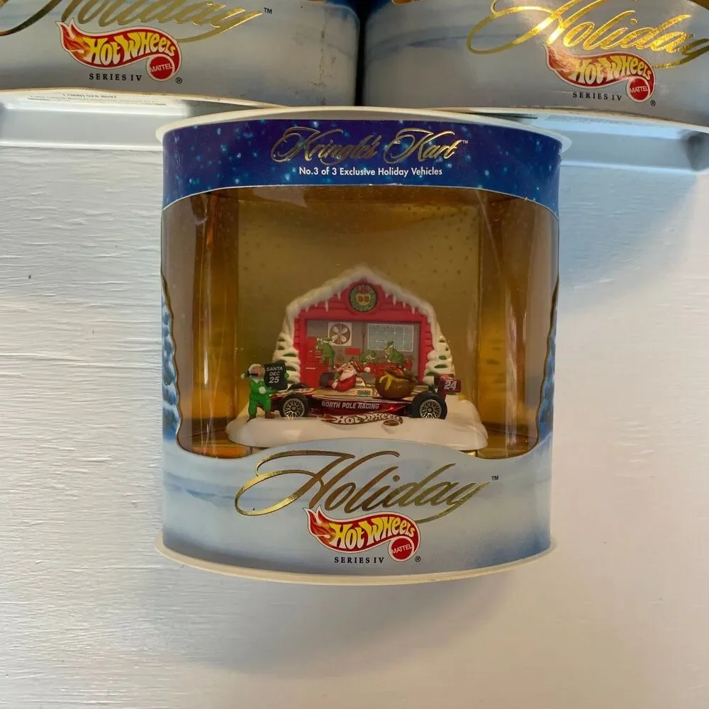 1998 Hot Wheels Holiday Series IV Kringle's Kart lot of 3 of 3